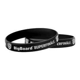 Silikonový náramek dětský černý SFF Bigboard ČF